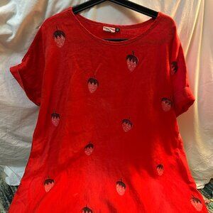 Jenny Lemons Linen Tunic - one size